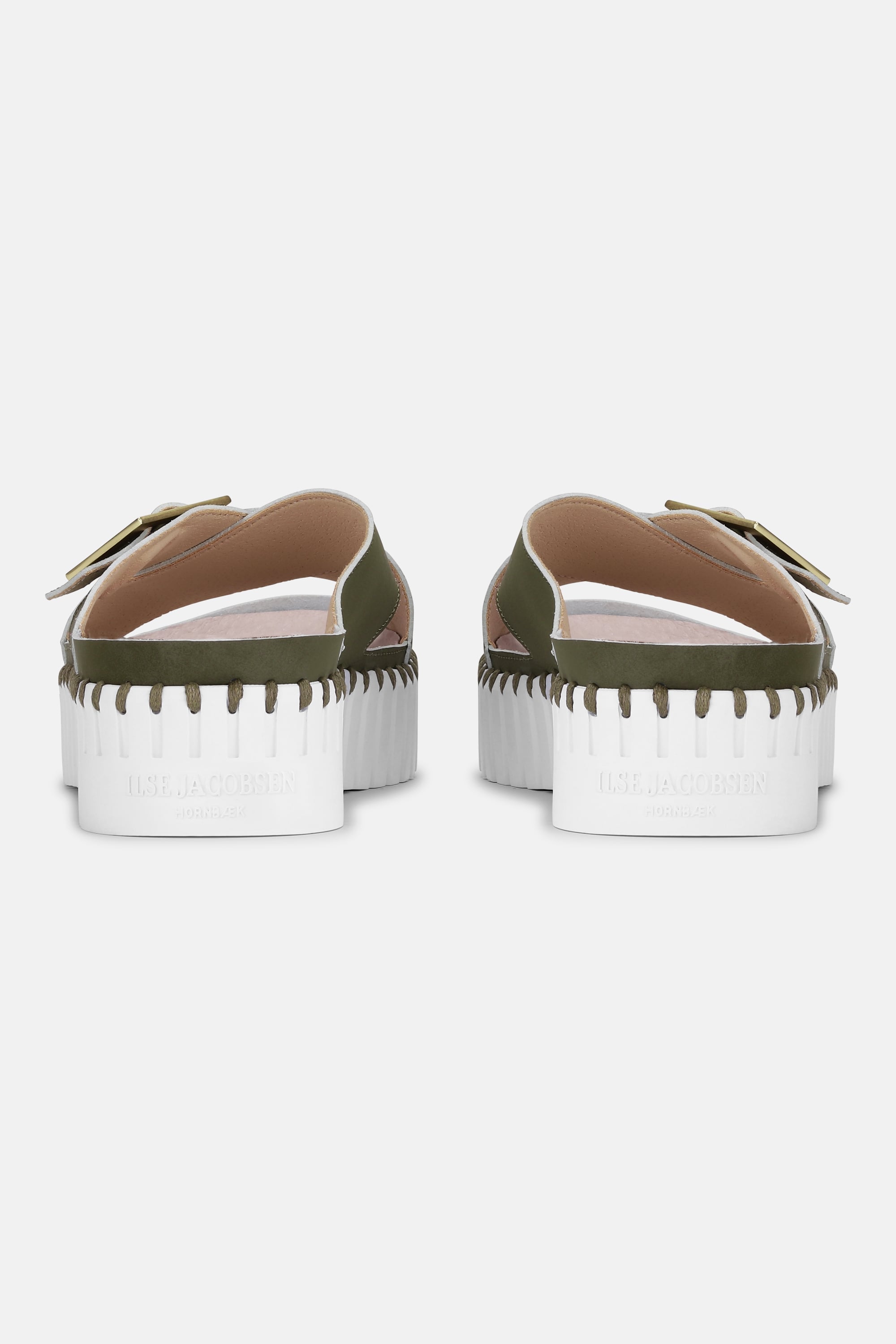 Sandaler Crossover - Army White